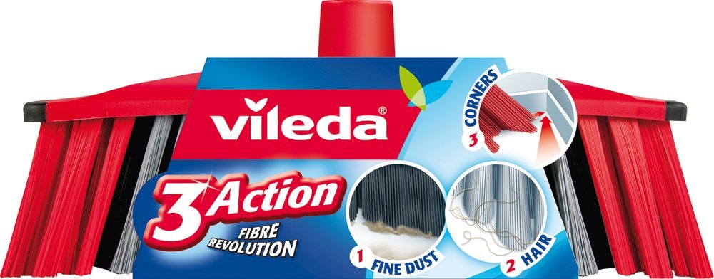 vileda brooms 3action fiber